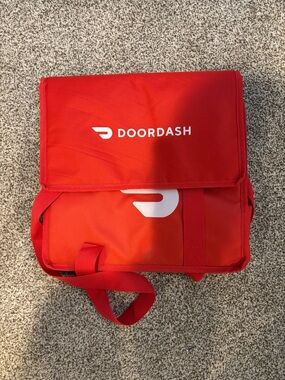 DoorDash Insulated Delivery Bag - Red